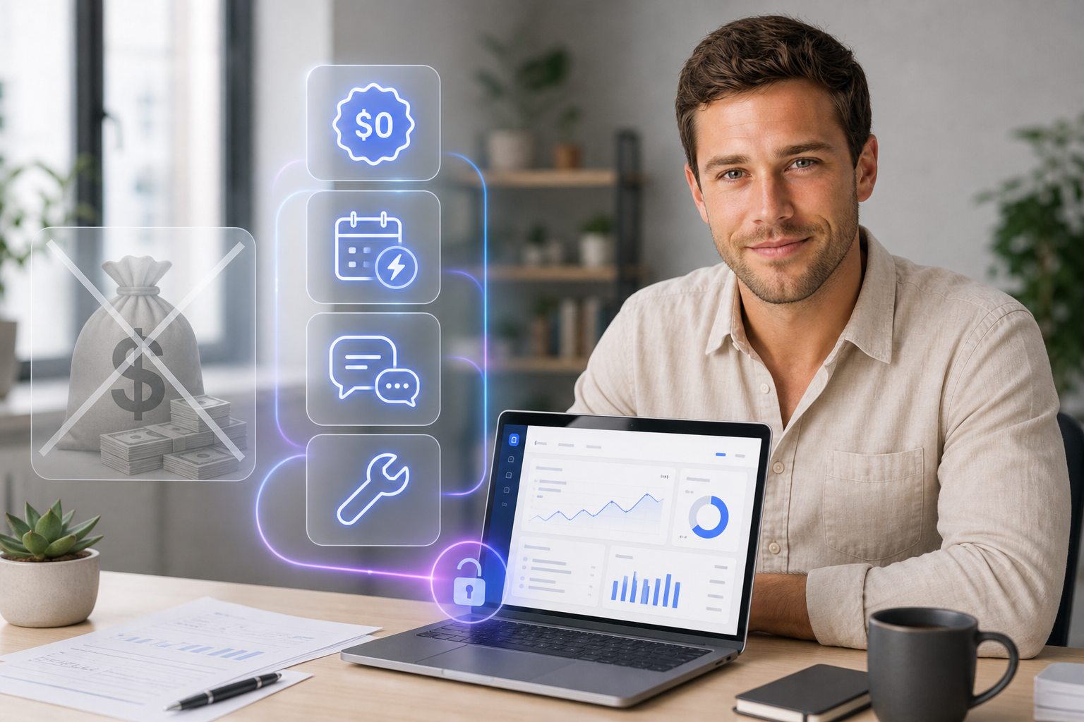 Eliminate capital constraints — build a live product without heavy upfront MVP cost