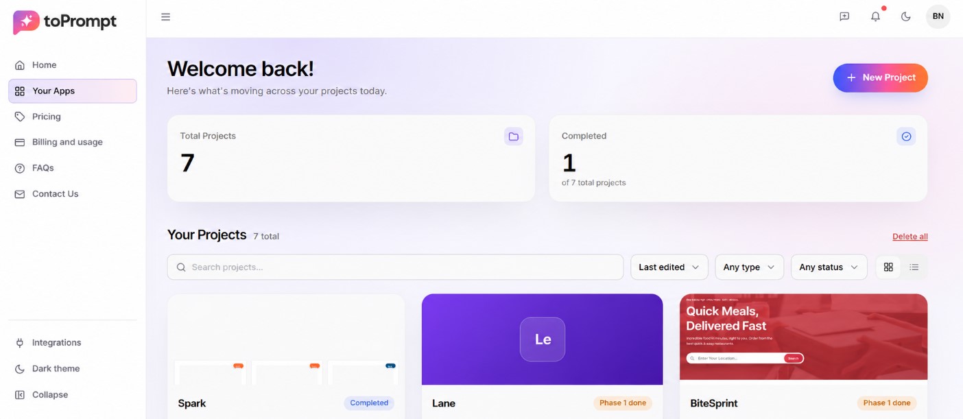 Manage, Track, and Evolve All Your Projects From One Place